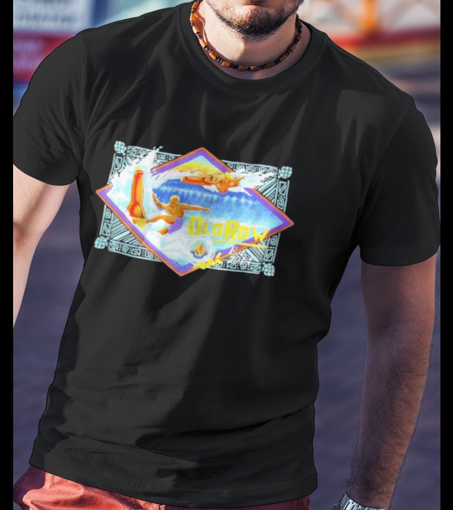 Old Row Surfing Beer Bottle Wave Coastal Beach Life Ocean 2014 T-Shirt