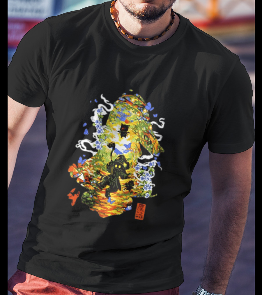 Vivi Ornitier Fantasy Character Artistic Butterfly Forest T-Shirt