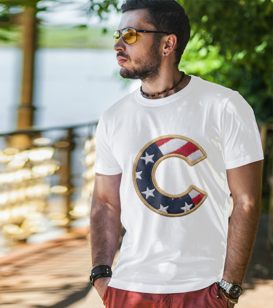 2026 Cubs Patriotic Independence Day Hats Stars And Stripes T-Shirt