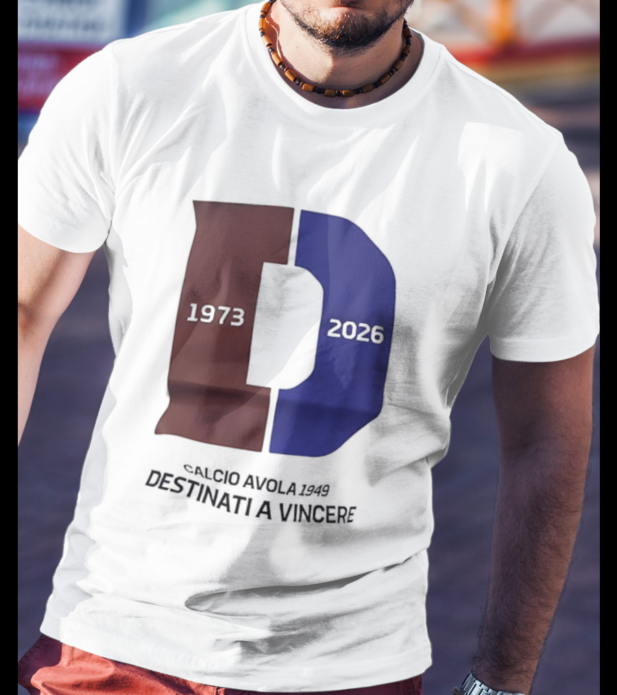 Calcio Avola 1949 Destinati A Vincere 1973 2026 T-Shirt