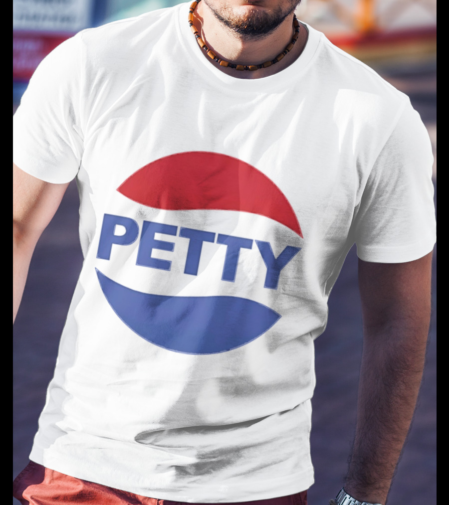 PETTY Pepsi Parody Red Blue T-Shirt