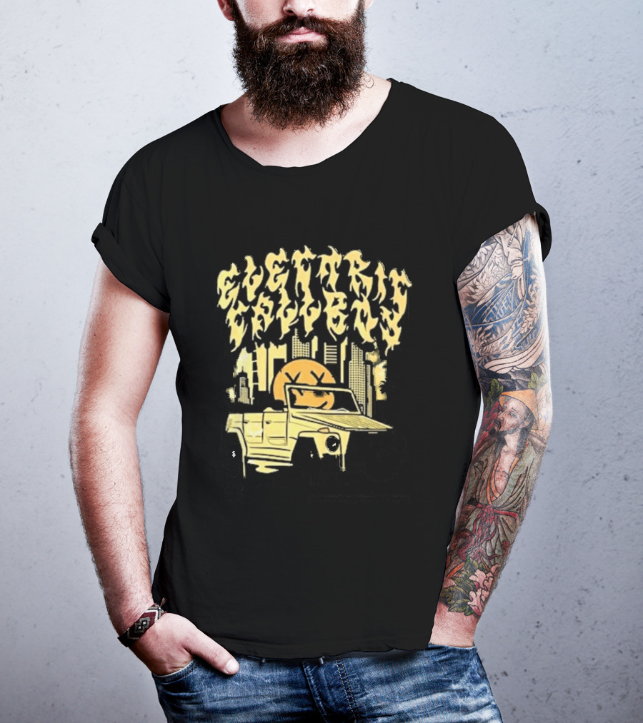 Electric Callboy Let The Good Times Roll Just Cruisin Urban Cityscape Vibes T-Shirt
