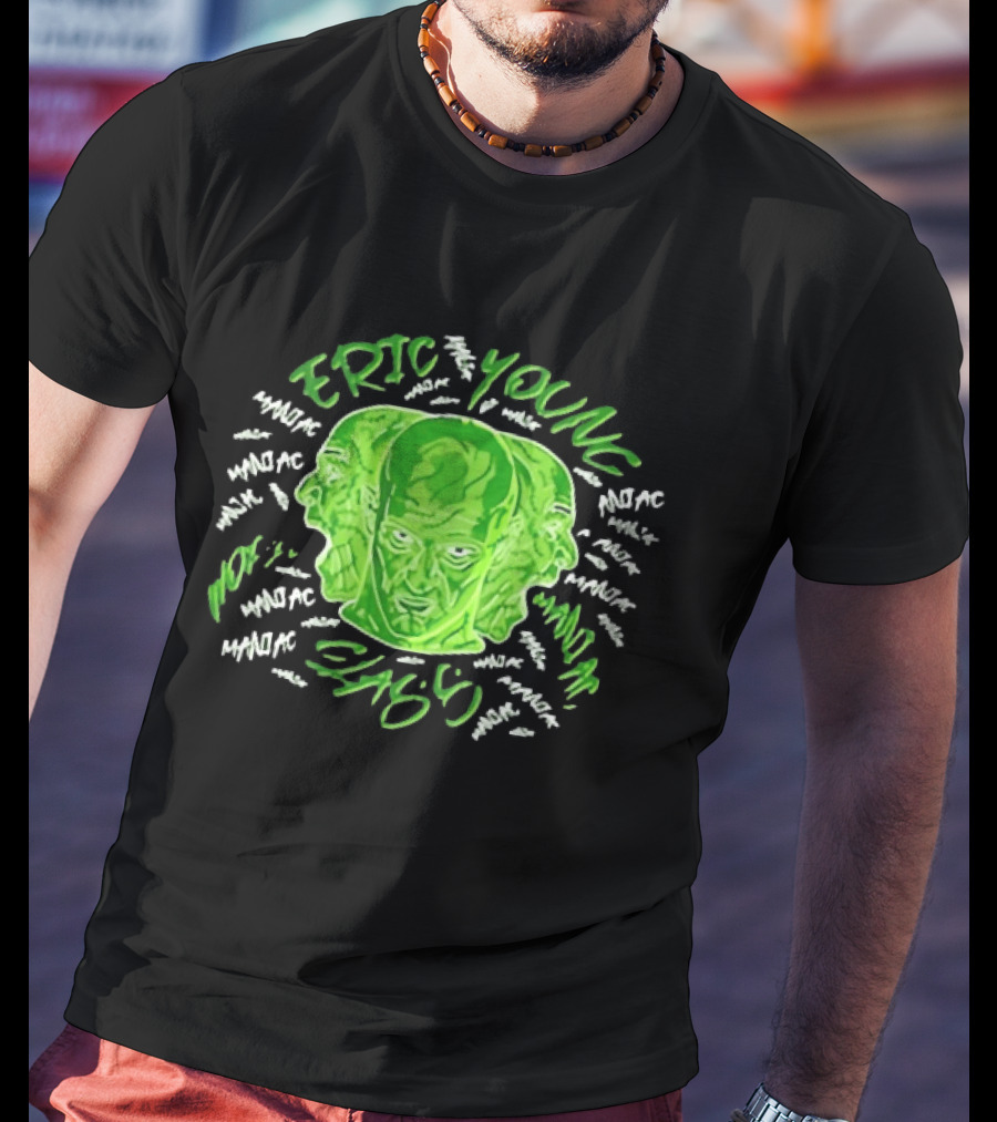Eric Young Maniac Multiface World Class Green T-Shirt