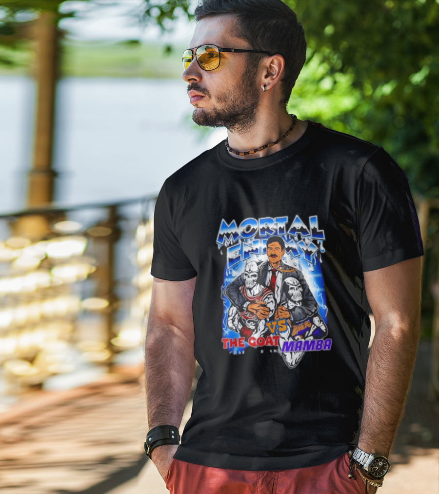 Mortal Enemy The GOAT Vs Mamba Michael Jordan Kobe Bryant Be Legendary T-Shirt