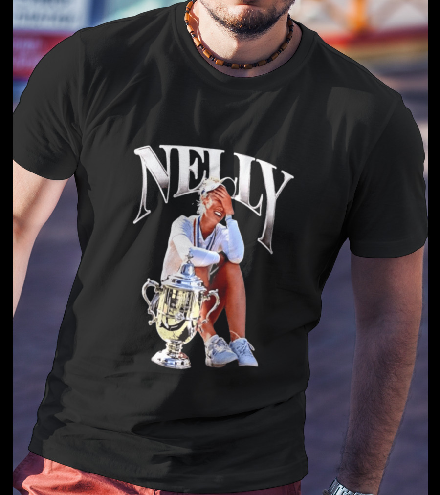 Nelly Korda Celebrates LPGA Tour Win Trophy Moment T-Shirt