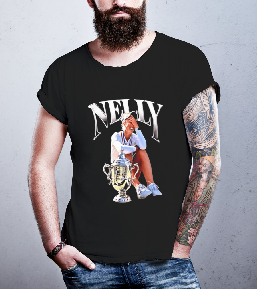 Nelly Korda Celebrates LPGA Tour Win Trophy Moment T-Shirt