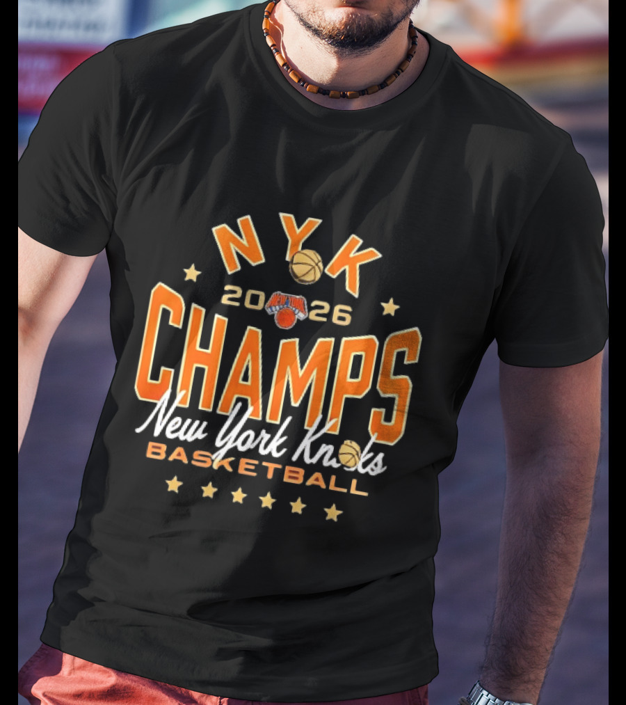NYK 2026 Champs New York Knocks Basketball T-Shirt