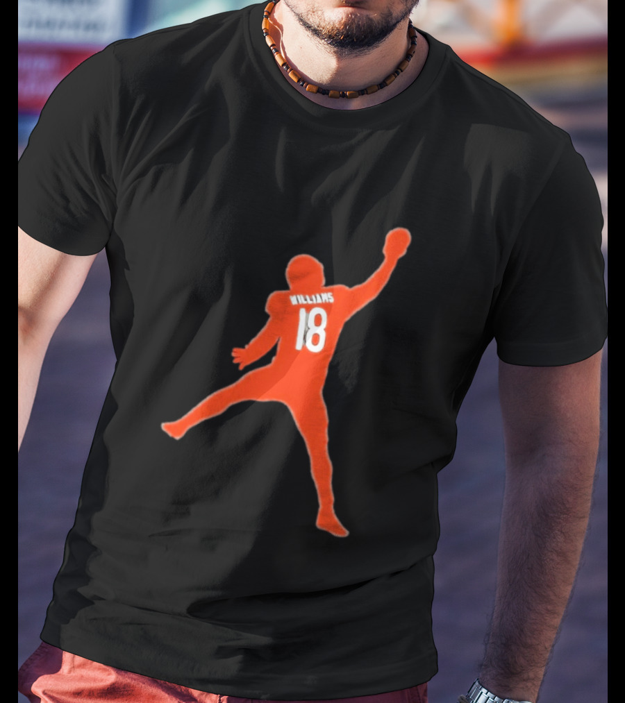 Chicago Bears Caleb Williams 18 Iceman Football Player T-Shirt