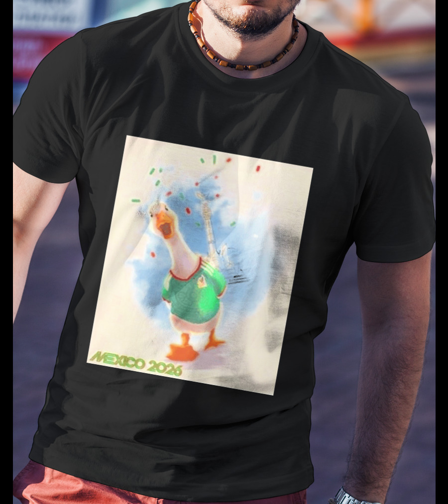 Goose Mexico Soccer Celebration 2026 T-Shirt