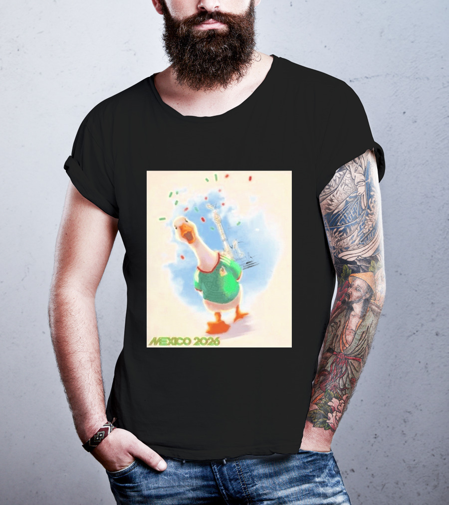 Goose Mexico Soccer Celebration 2026 T-Shirt