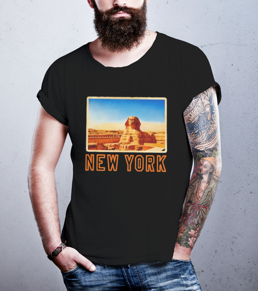 New York Humor Great Sphinx Of Giza Egypt Landmark T-Shirt