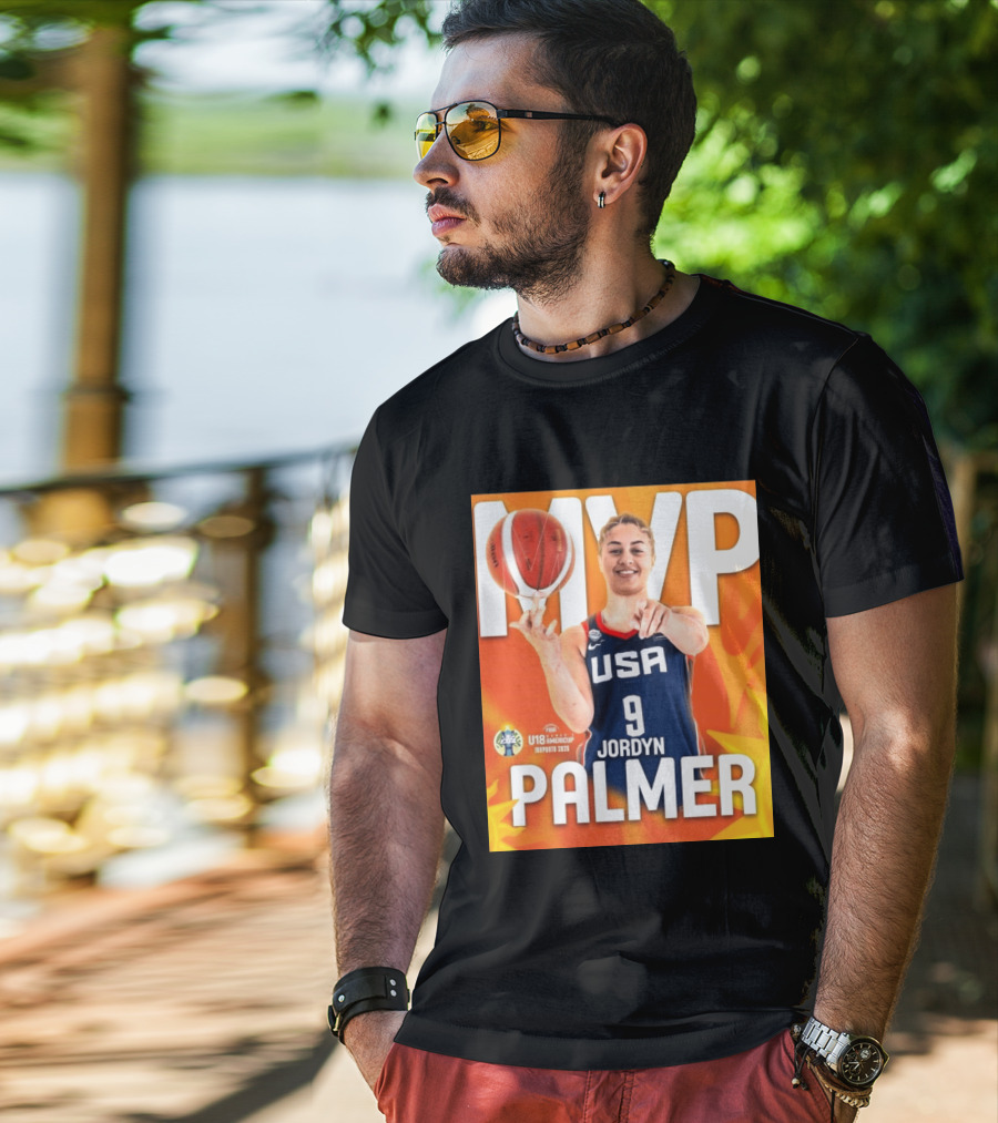 USA Basketball Jordyn Palmer MVP FIBA U18 Women's AmeriCup 2026 T-Shirt