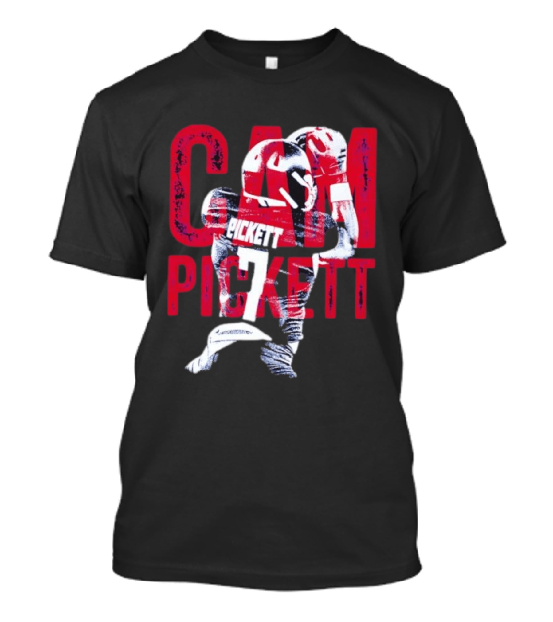 Kenny Pickett Pittsburgh Steelers Cam Pickett Number 7 T-Shirt