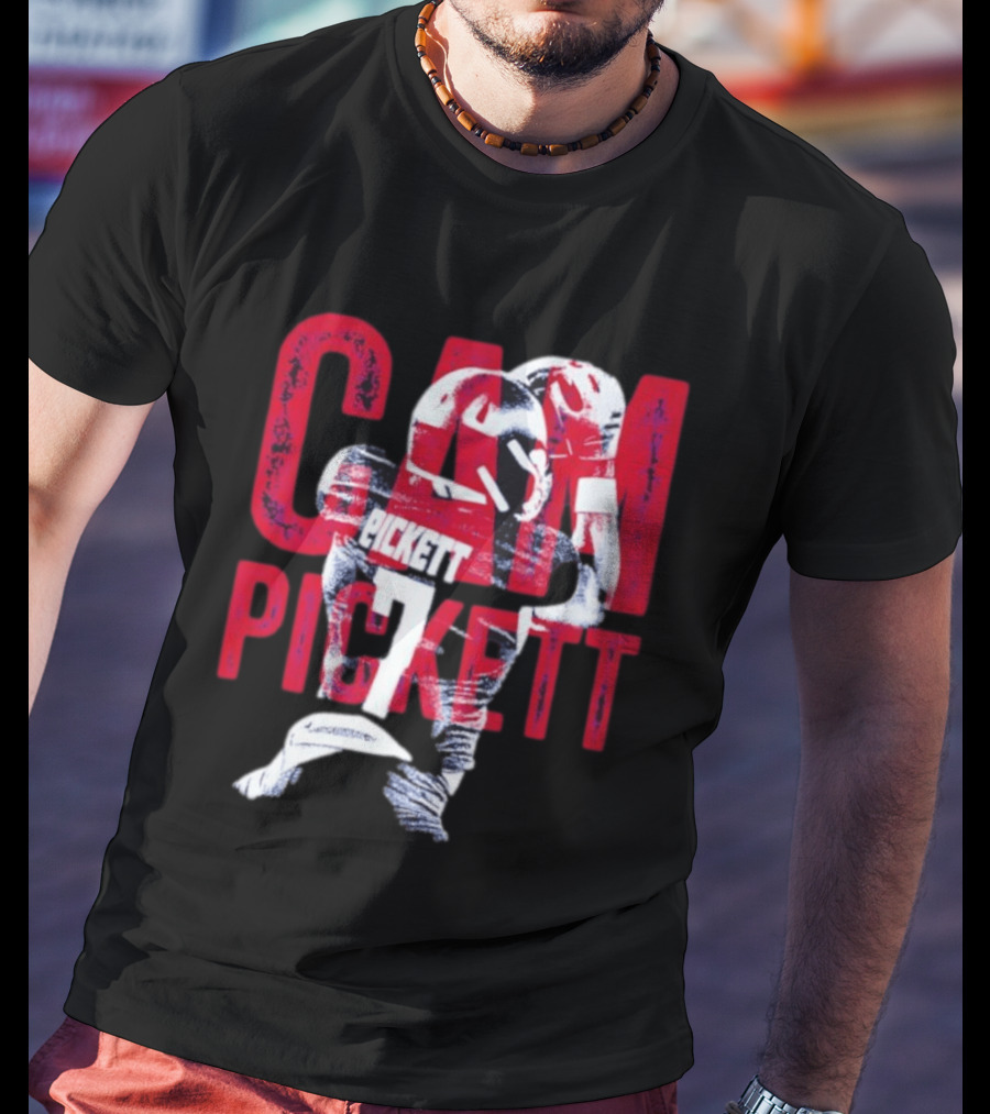 Kenny Pickett Pittsburgh Steelers Cam Pickett Number 7 T-Shirt