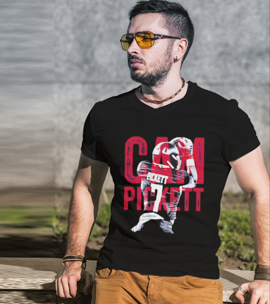 Kenny Pickett Pittsburgh Steelers Cam Pickett Number 7 T-Shirt