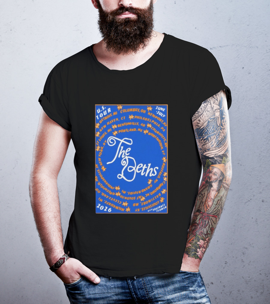 The Beths U.S. Tour 2026 New Haven St. Louis Philadelphia Providence T-Shirt