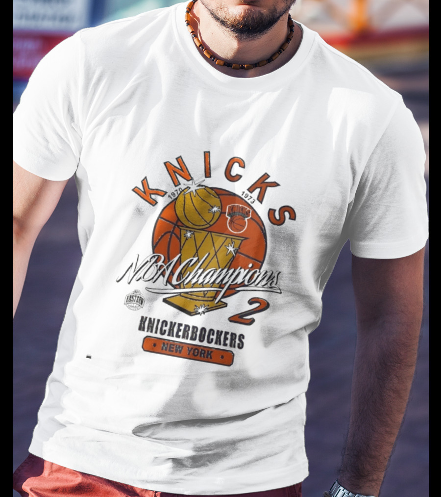 Knicks 1970 1973 NBA Champions Knickerbockers New York T-Shirt