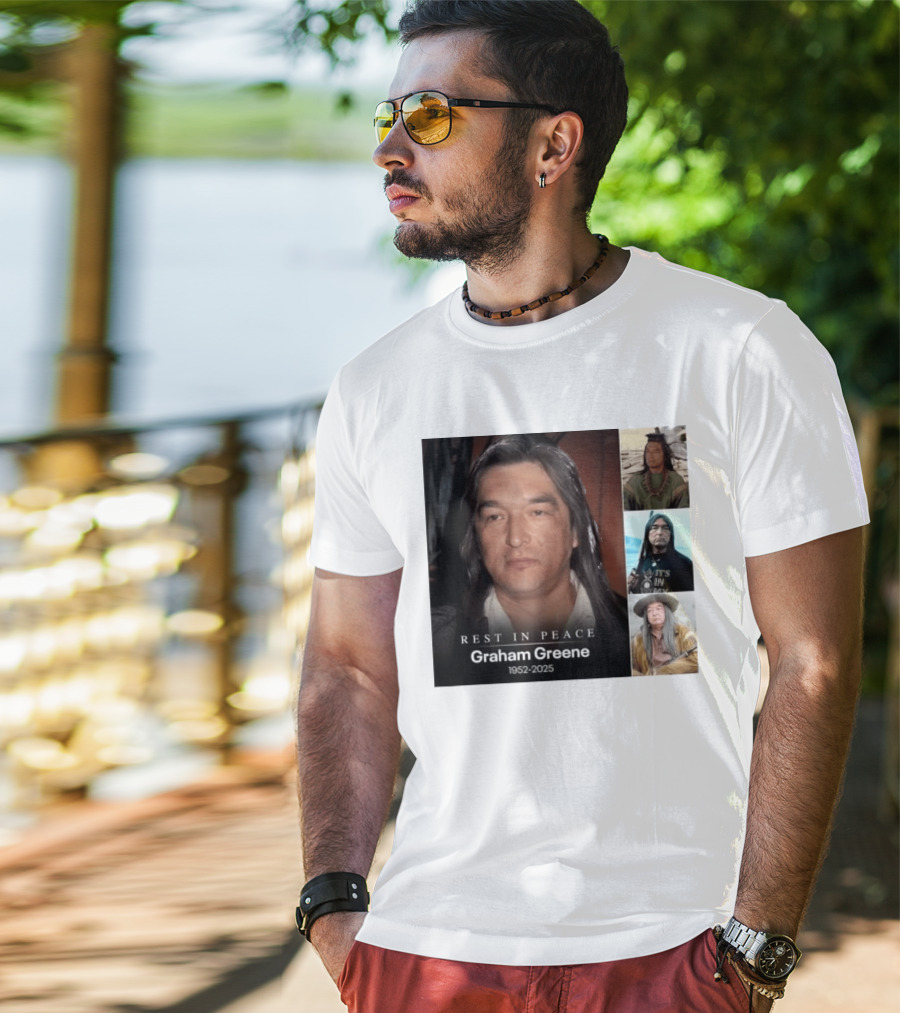 Rest In Peace Graham Greene 1952 2025 Memorial T-Shirt