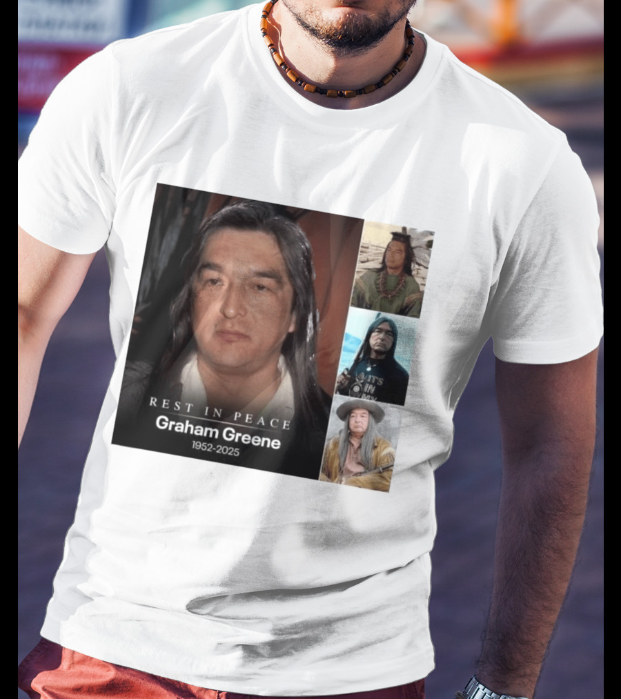 Rest In Peace Graham Greene 1952 2025 Memorial T-Shirt