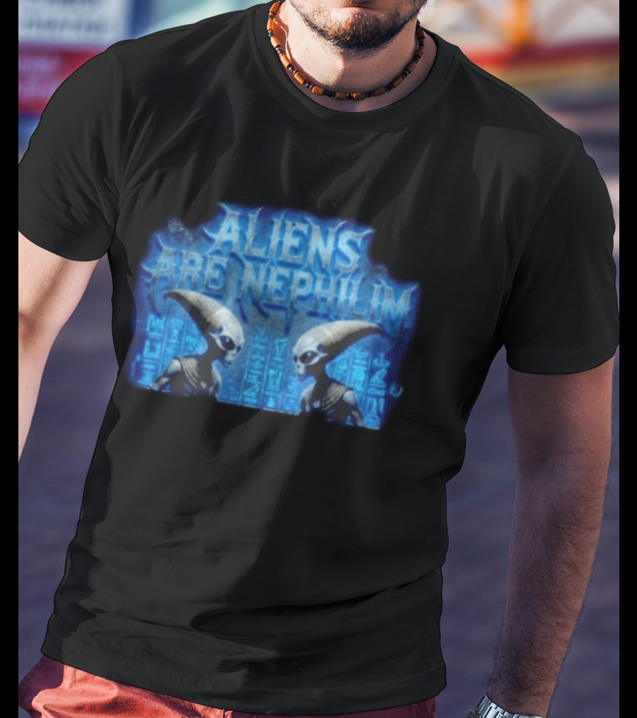 Aliens Are Nephilim Ancient Glyphs And Extraterrestrial Connection T-Shirt