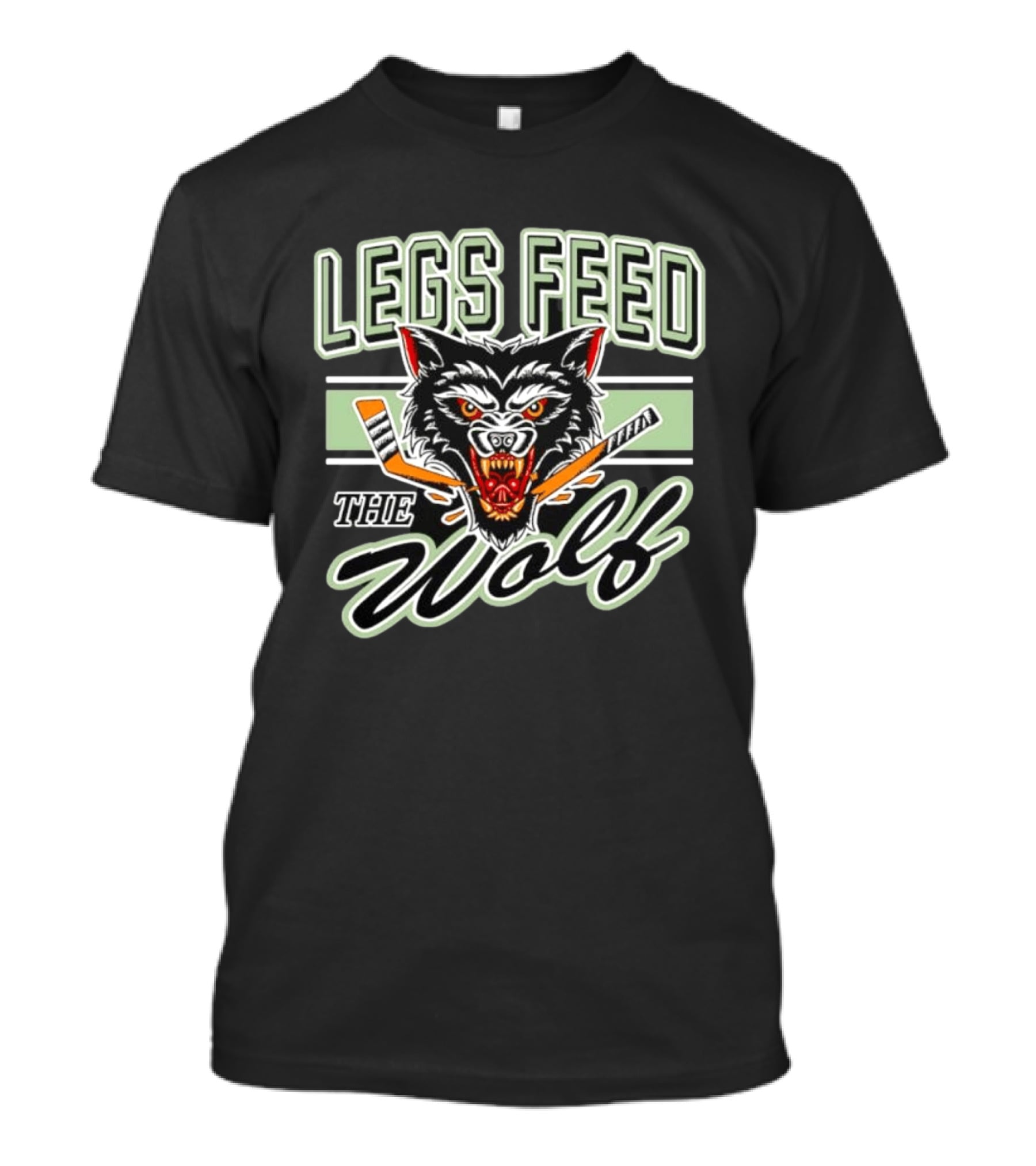 Legs Feed The Wolf Chicago Wolves Hockey T-Shirt