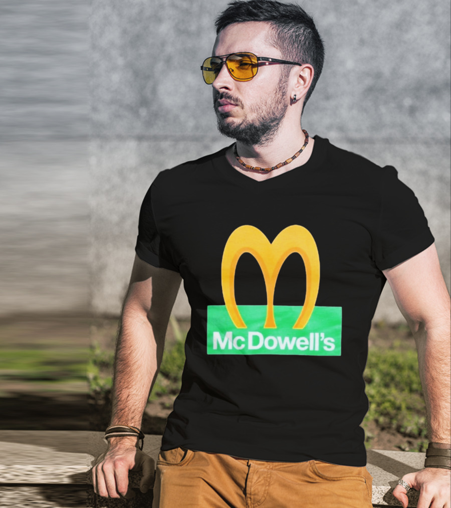 McDowell's Home Of The Big Mick Queens NYC Iconic Comedy Reference T-Shirt
