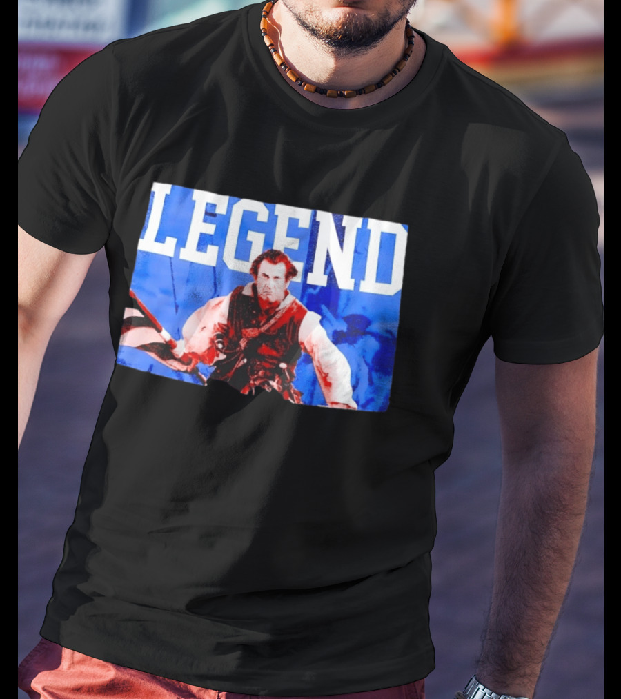 Legend Mel Gibson 2000 Film The Patriot T-Shirt