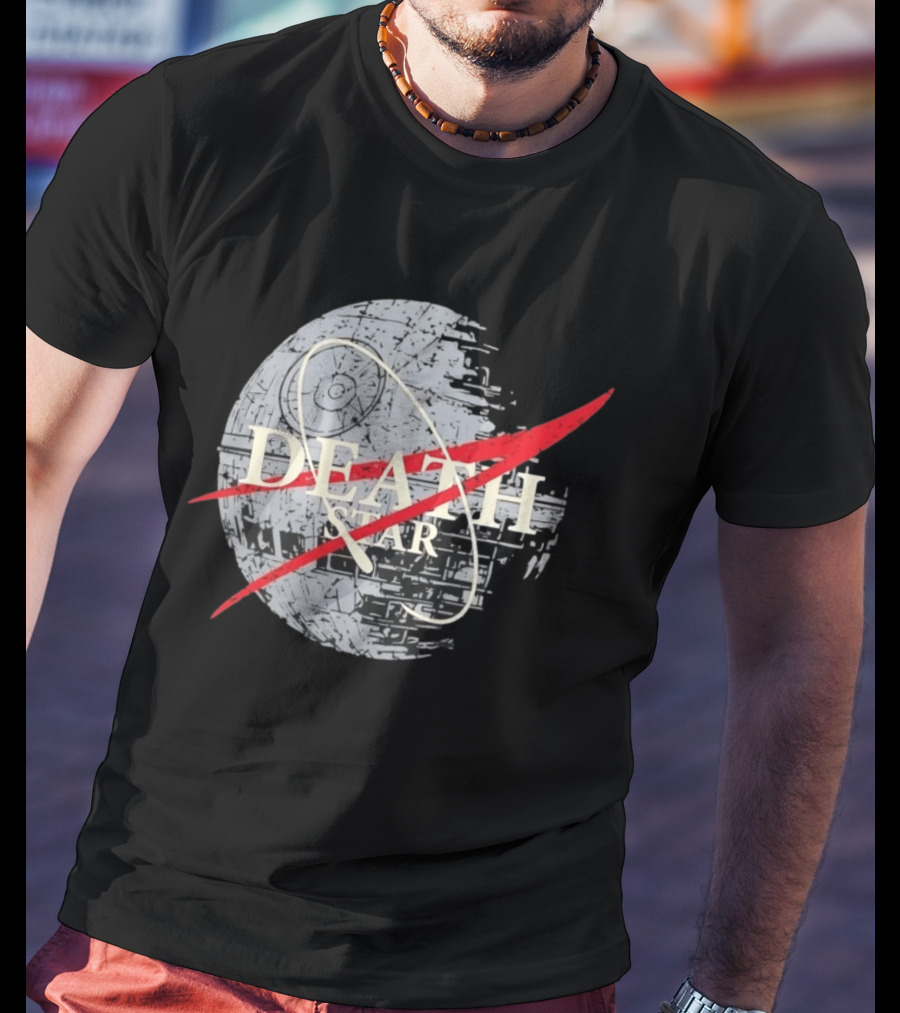 Death Star And The NASA T-Shirt