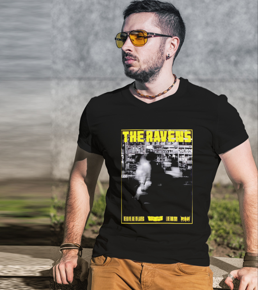 The Ravens Hello We Are The Ravens Voodoo Cat Live Tour 2026 T-Shirt
