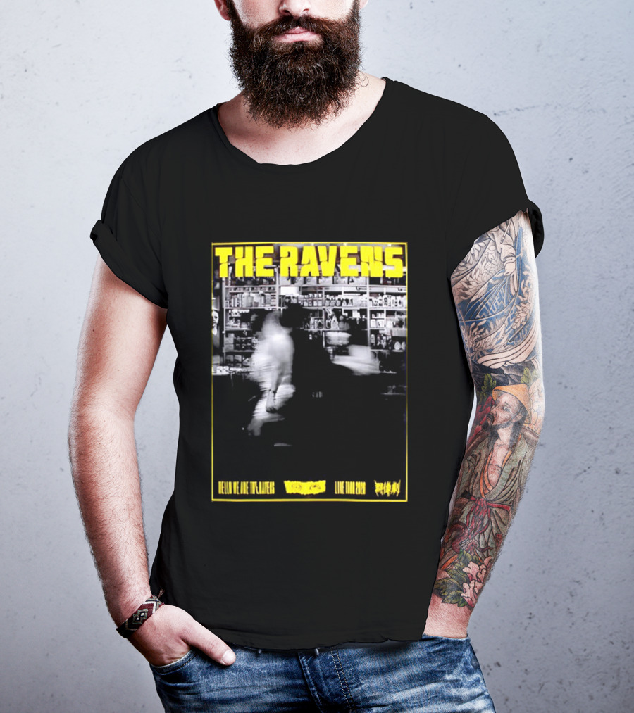 The Ravens Hello We Are The Ravens Voodoo Cat Live Tour 2026 T-Shirt