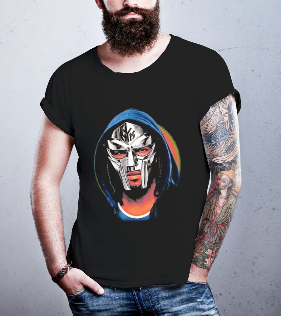 Jalen Brunson New York Knicks MF Doom Mask T-Shirt