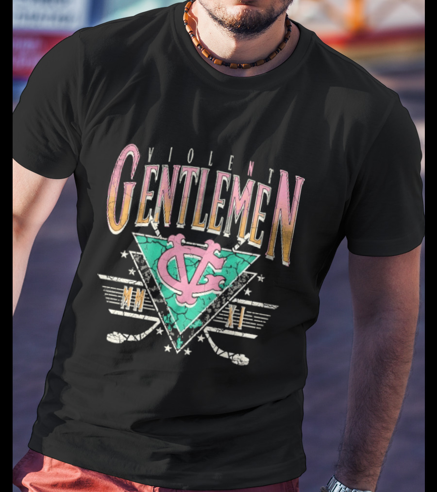Violent Gentlemen MM XI Hockey VC Triangle Sticks T-Shirt