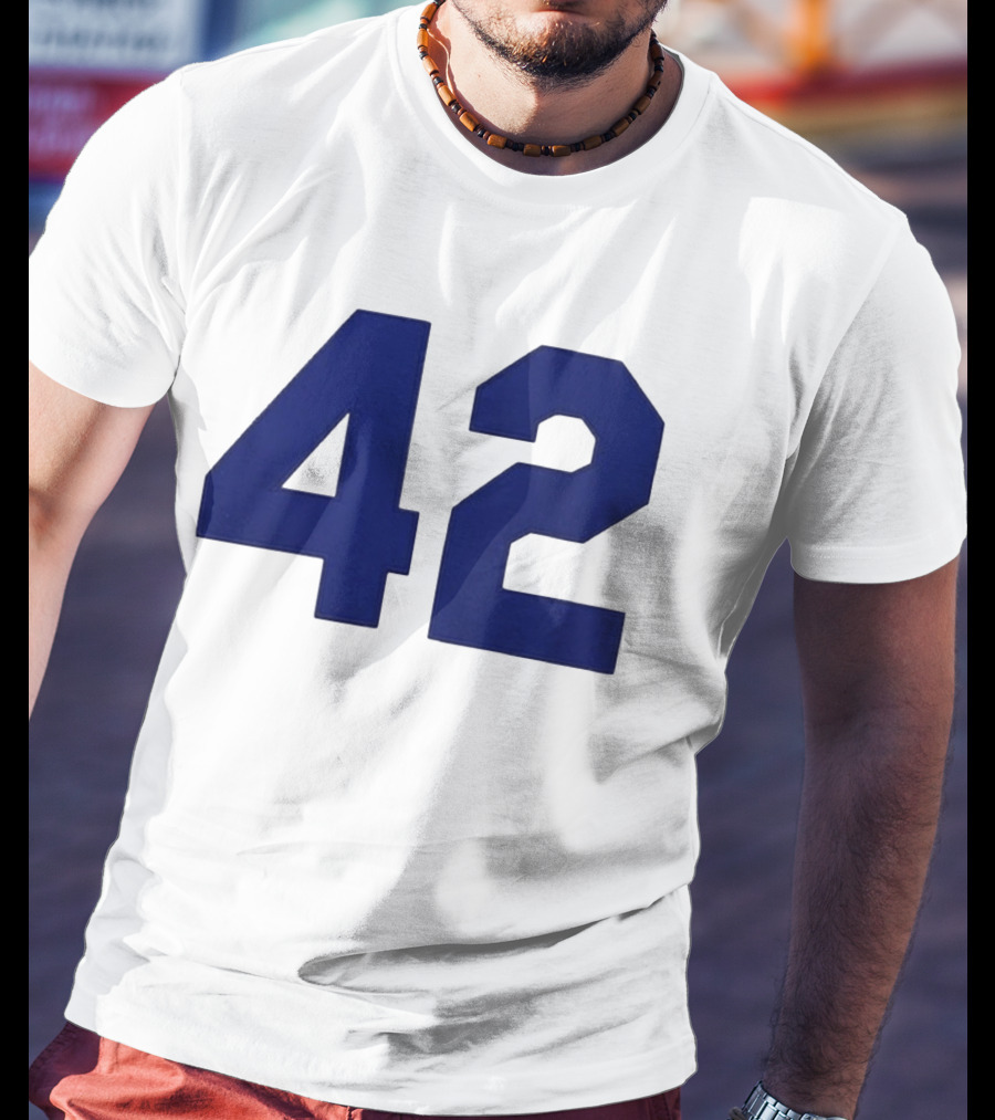 Jackie Robinson 42 Fear Of God Collection T-Shirt