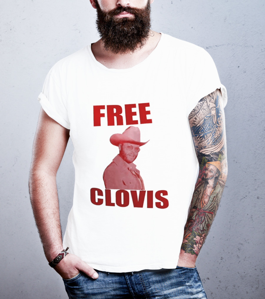 Charley Crockett Free Clovis Cowboy Style Texas Country Music T-Shirt