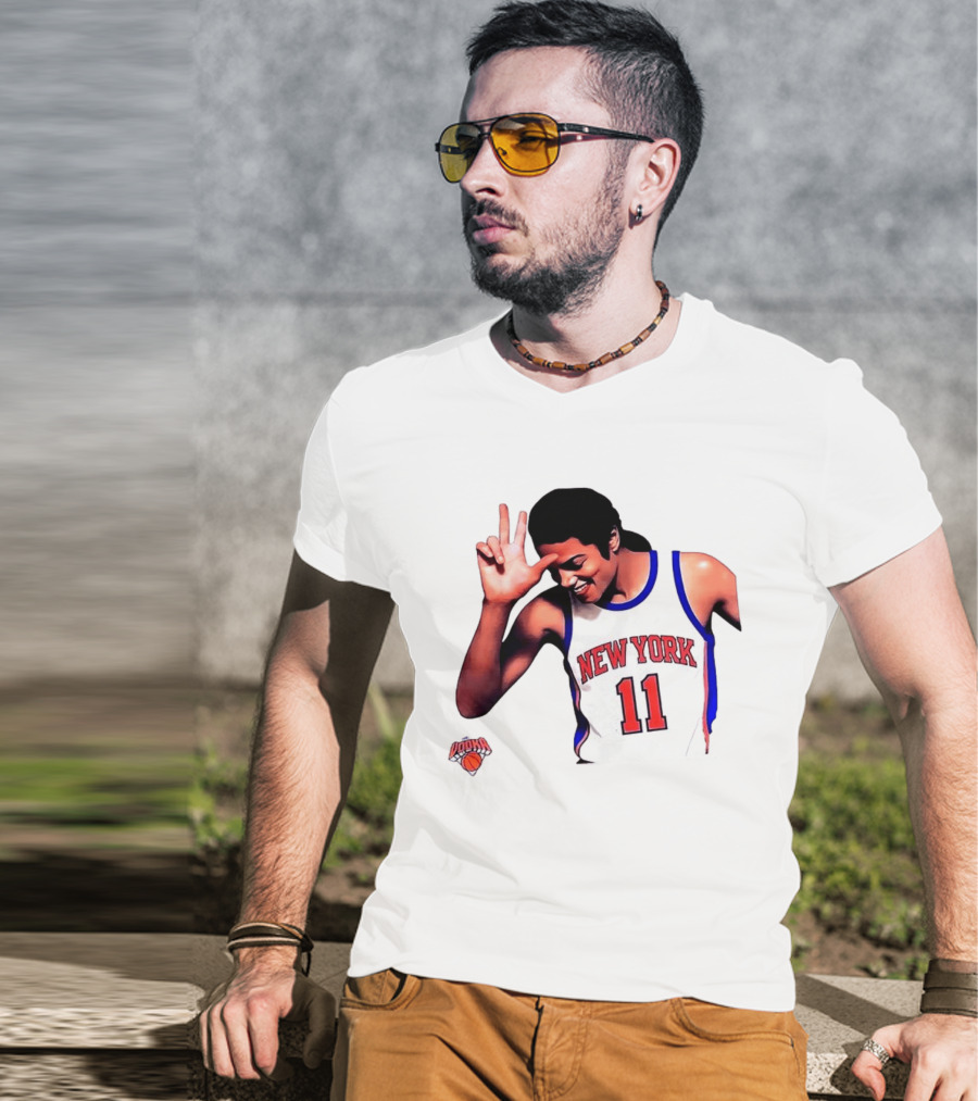 Michael Brunson New York Knicks 11 Never Pleased T-Shirt