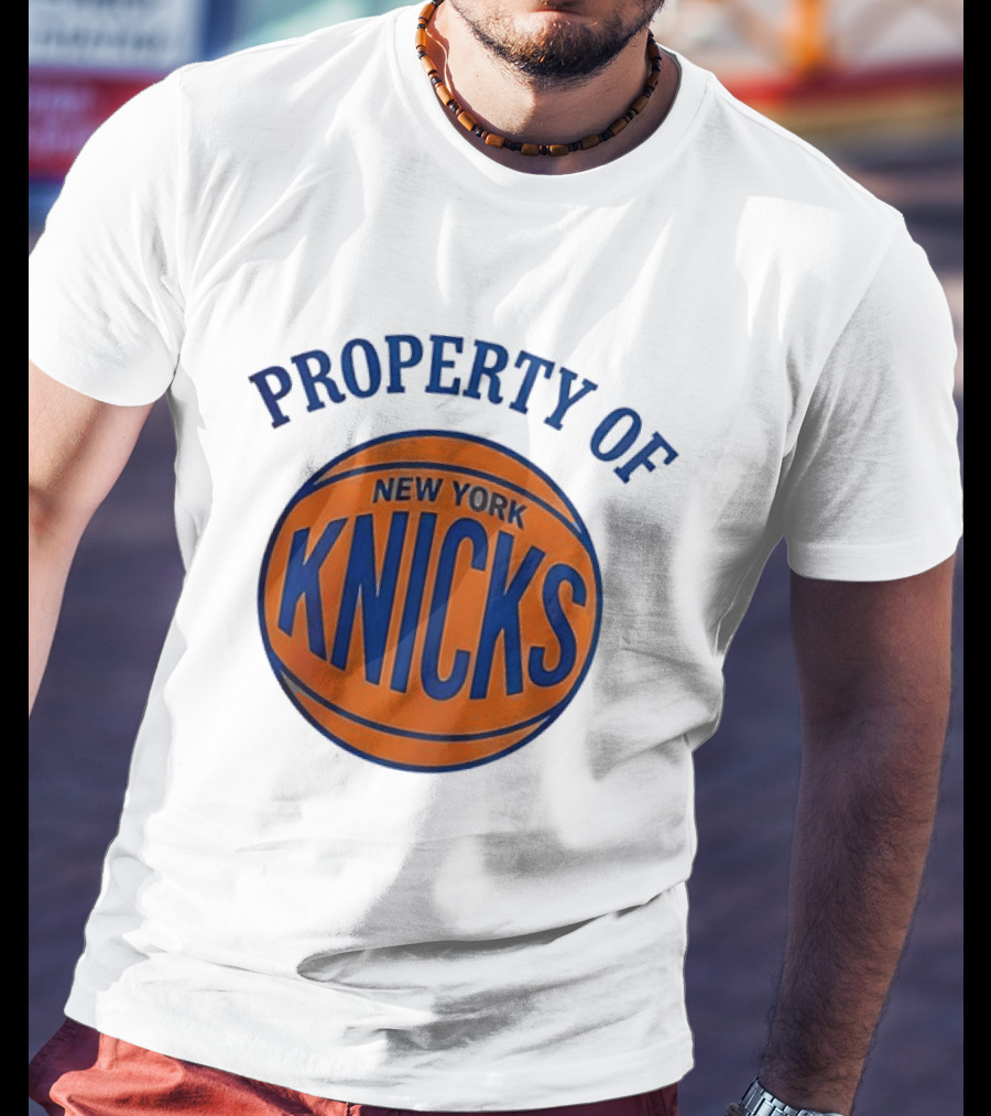 Property Of New York Knicks Basketball T-Shirt