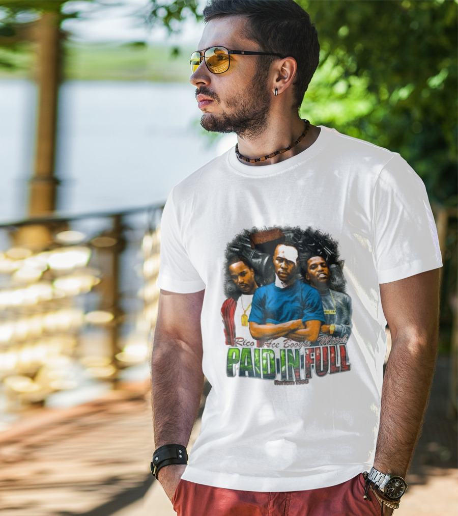 Rico Ace Boogie Mitch Paid In Full Harlem 1986 Iconic Movie T-Shirt