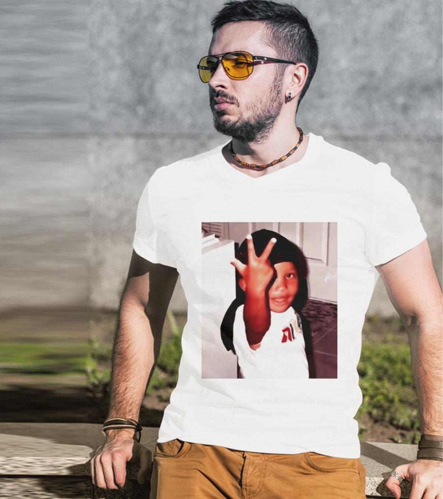 Kevin Durant Phoenix Suns Childhood Photo Finisher T-Shirt
