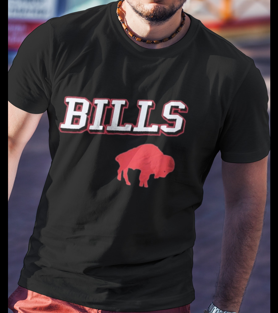 Buffalo Bills Black Training Camp Red Buffalo Bills T-Shirt