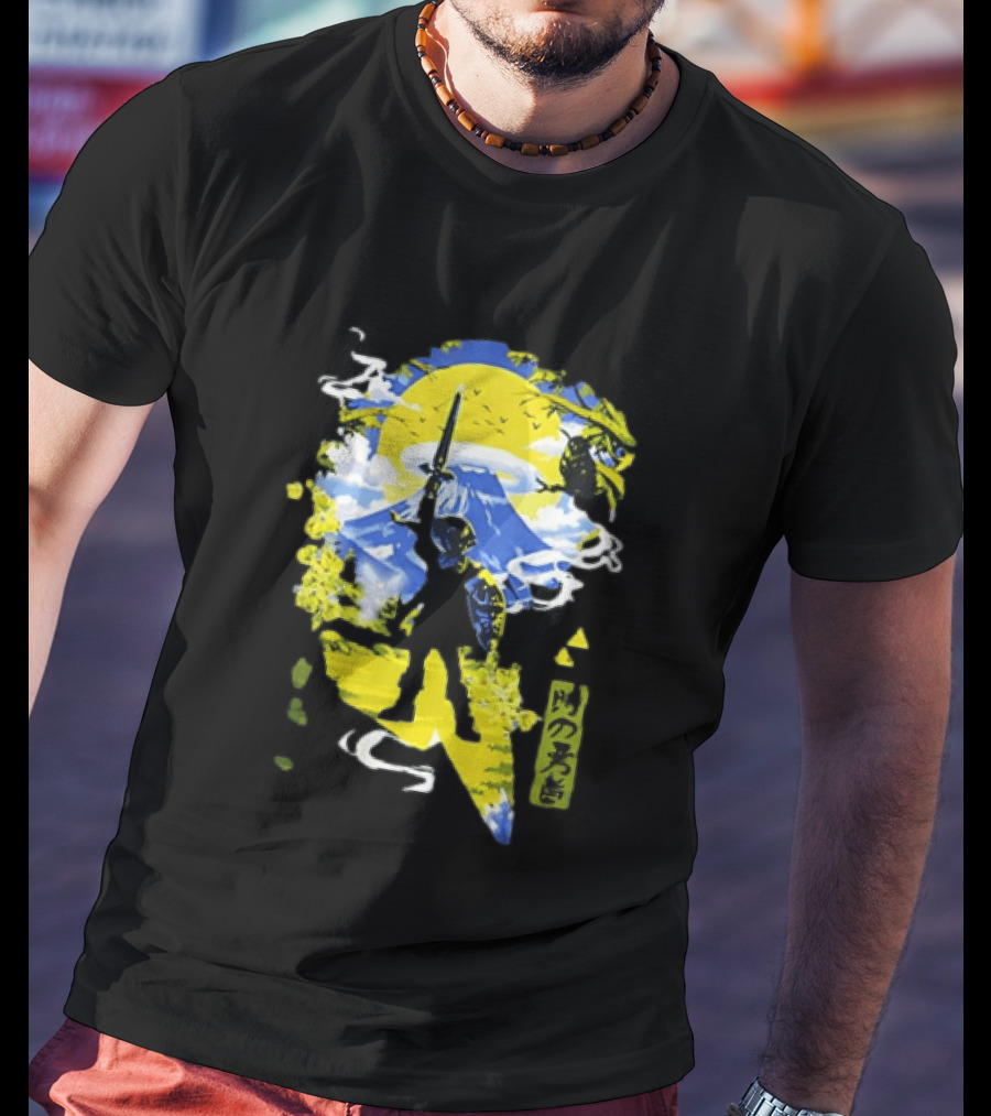 Legend Of Zelda Hero Master Sword Ocarina Of Time Kanji T-Shirt