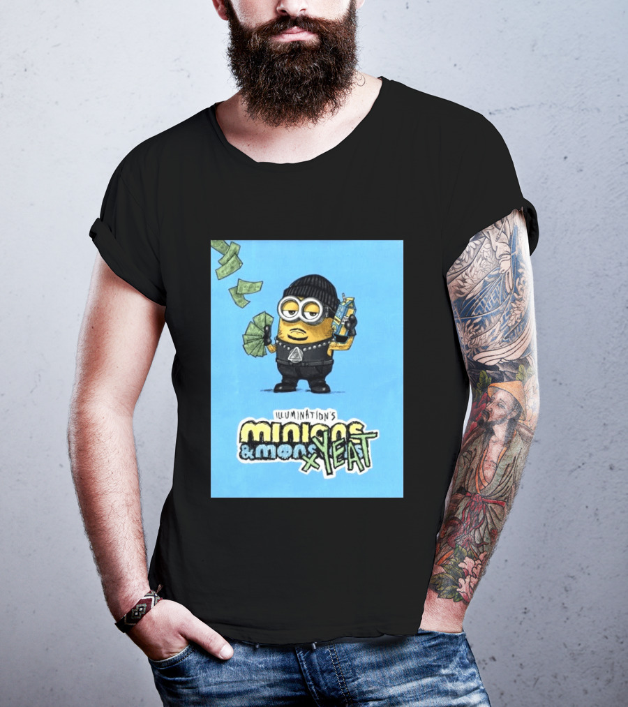 Illumination's Minions & Minions X Yeat Million Dollar Minion T-Shirt