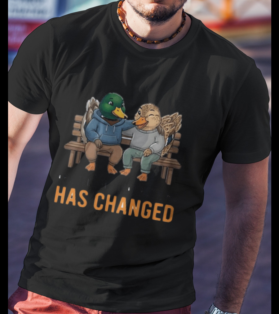 Happiness Is Meeting An Old Friend And Feeling Nothing Has Changed Duck Happy Reunion T-Shirt