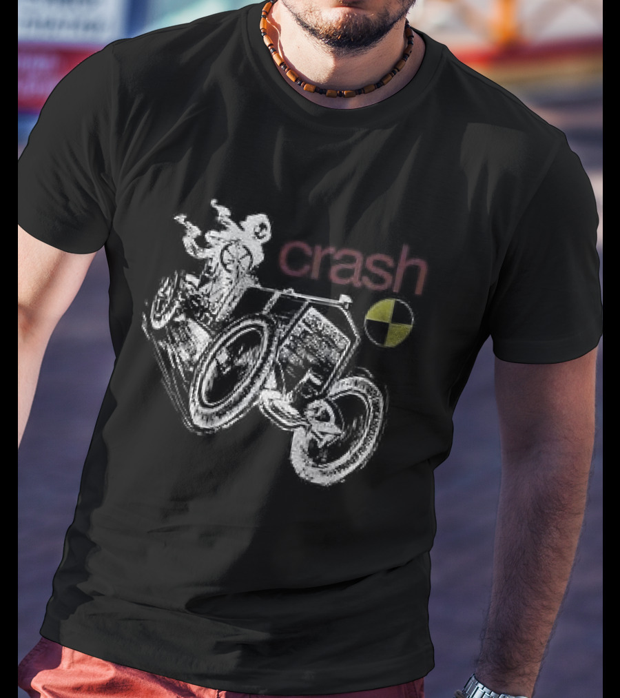 James Dean Crash Film Star Iconic Auto Incident T-Shirt