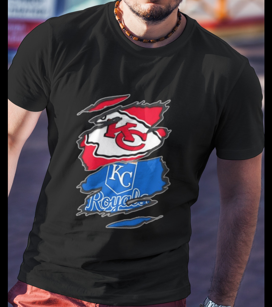 Kansas City Chiefs KC Kansas City Royals MLB Royals KC T-Shirt