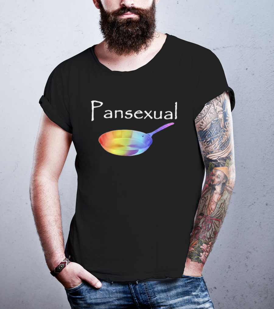Pansexual Pan Rainbow Pride LGBTQIA Equality Colorful Identity Fun T-Shirt