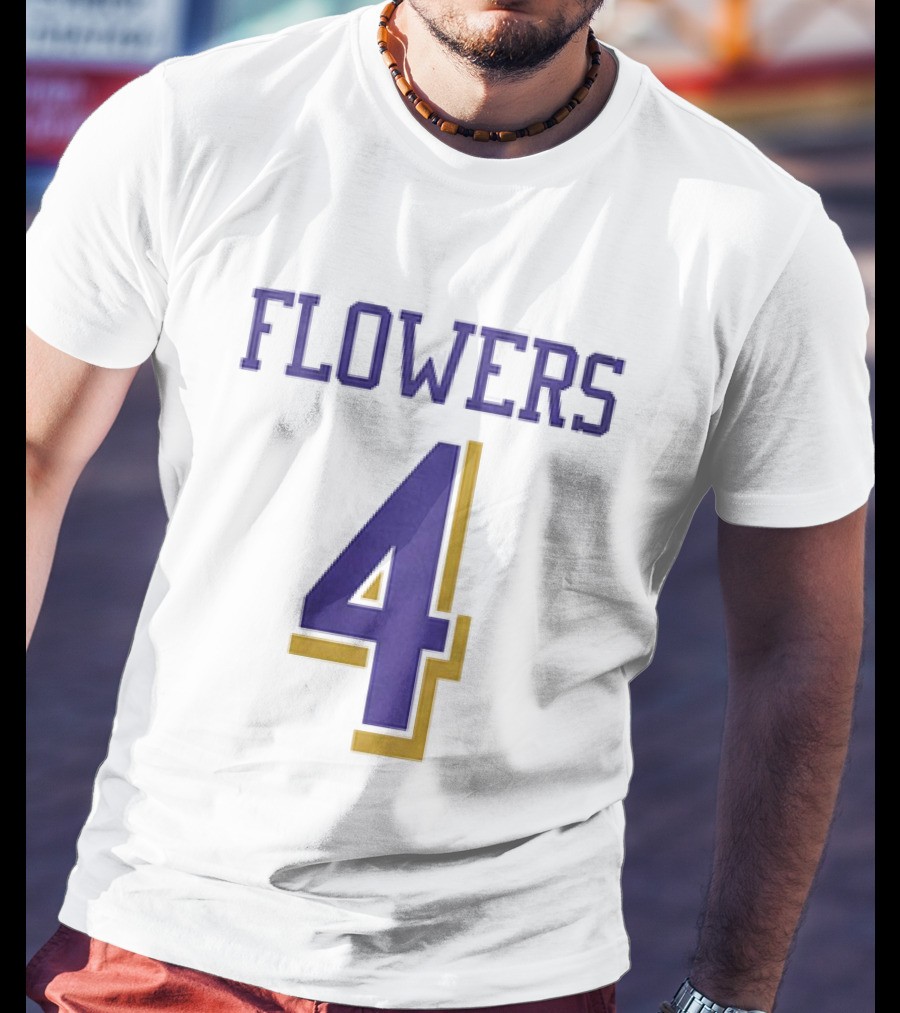 Orioles Zay Flowers 2026 Jersey Giveaway Number 4 T-Shirt