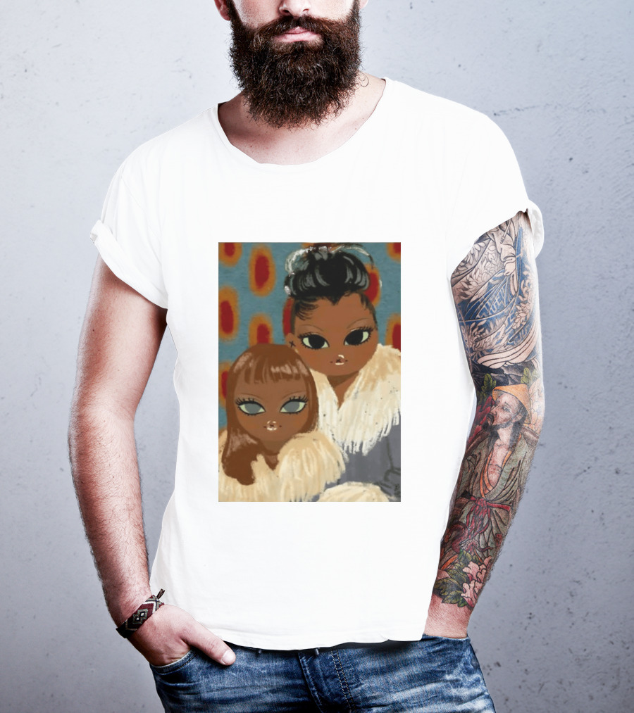 Bratz Dolls Cloe Yasmin Fashion Iconic Style Fur Outfits T-Shirt