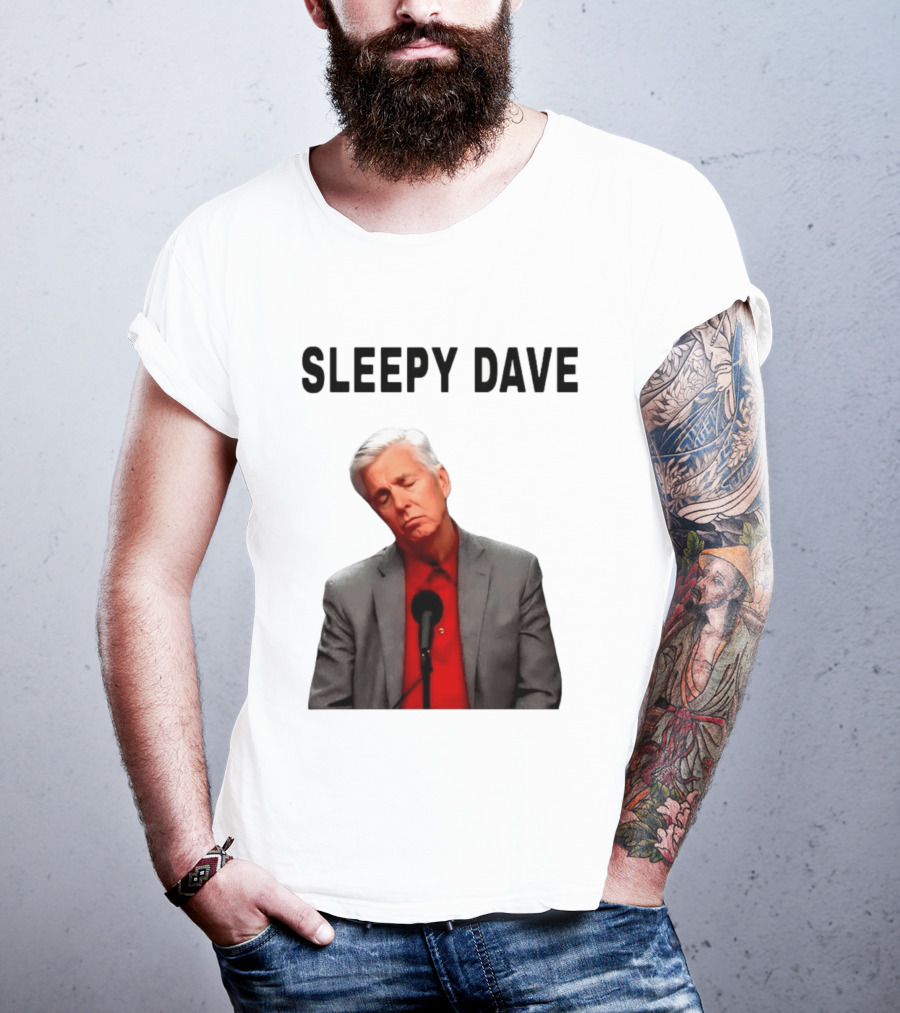 Sleepy Dave Dave Dombrowski Meme T-Shirt