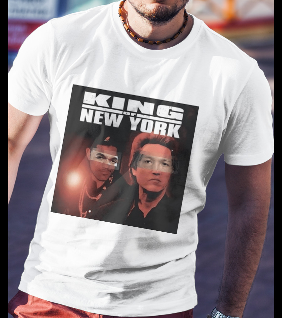 King Of New York Knicks Retro Movie T-Shirt