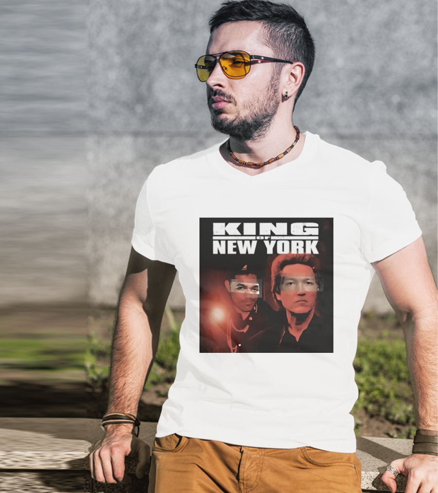King Of New York Knicks Retro Movie T-Shirt